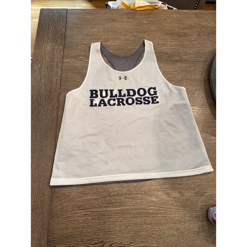 Yale Bulldogs Lacrosse Under Armour Reversible Jersey Medium Women's